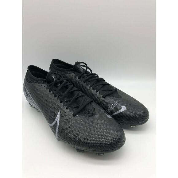 Nike Men's Mercurial Vapor 13 Pro FG Black Soccer Cleats at7901-001 Size 13 - Picture 10 of 12